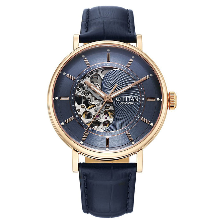 Titan Ying Yang 90222WL01 Blue Dial Men&