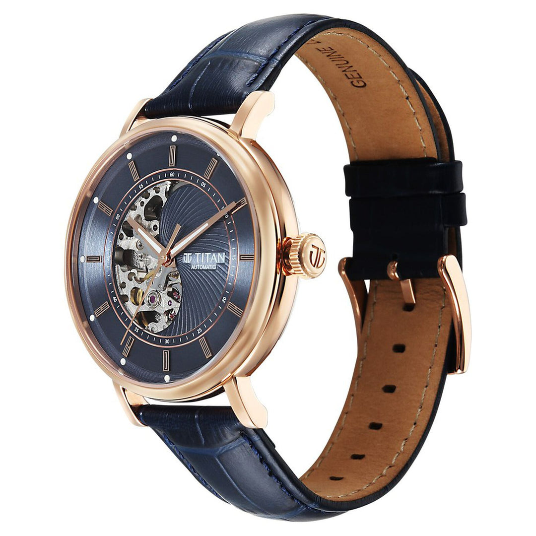 Titan Ying Yang 90222WL01 Blue Dial Men&