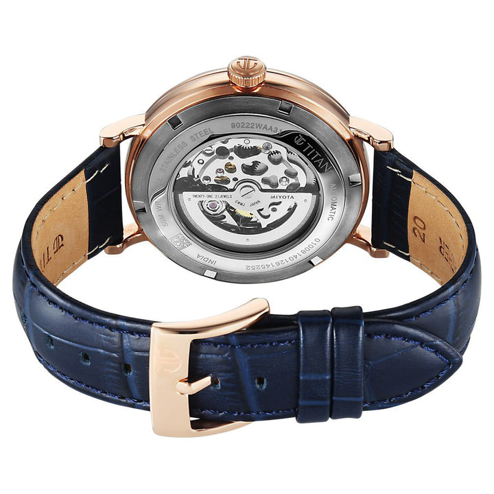 Titan Ying Yang 90222WL01 Blue Dial Men&
