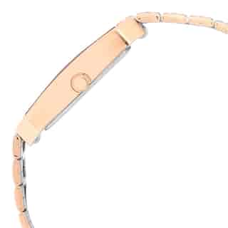 Titan Karishma Silver Dial Brass Strap Watch 9151KM01 / NS9151KM01