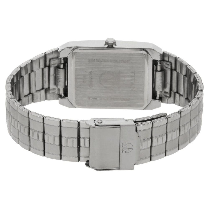 Titan Quartz Analog with Date Black Dial Stainless Steel Strap Watch for Men - The Watch Factory ®