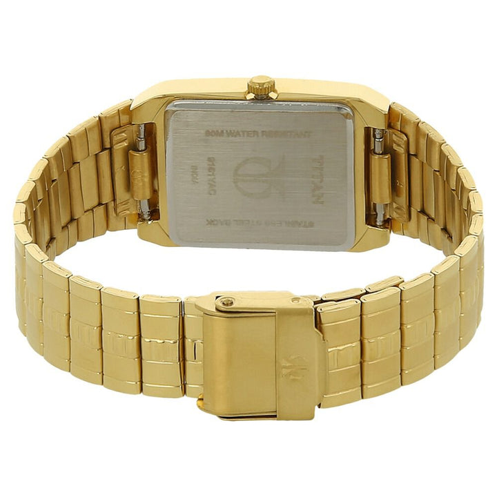 Titan Black Dial Analog with Date Metal Strap watch forMen - The Watch Factory ®