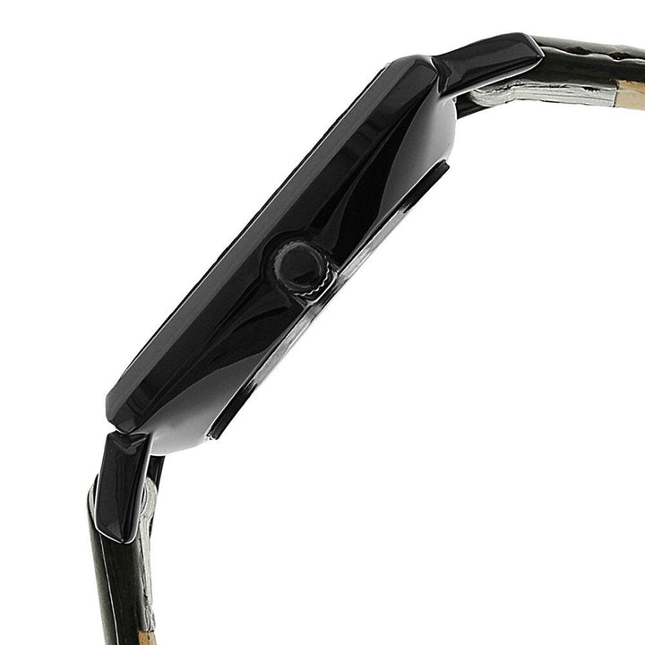 Titan Classic Silver Dial Analog with Date Leather Strap watch for Men-NJ9159NL02