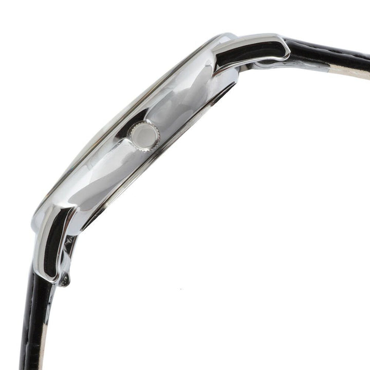 Titan Classic White Dial Analog with Date Leather Strap watch for Men - The Watch Factory ®