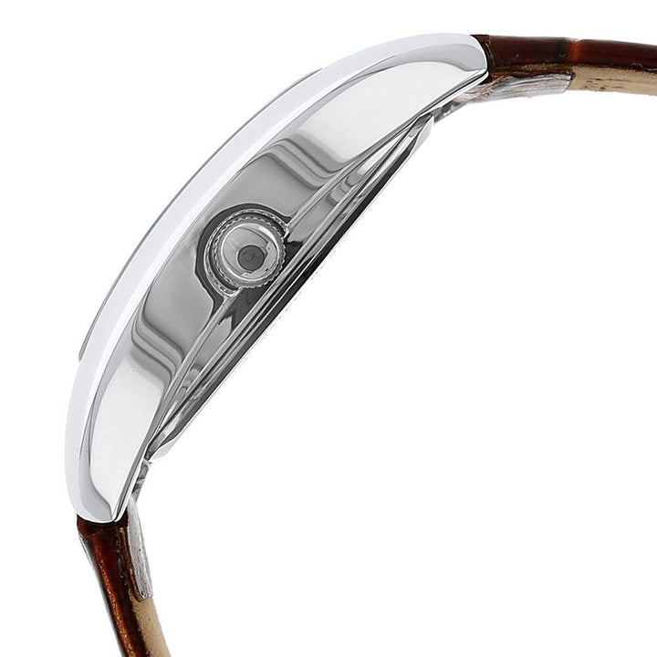 Titan Analog with Date White Dial Leather Strap watch for Men-NK9171SL01