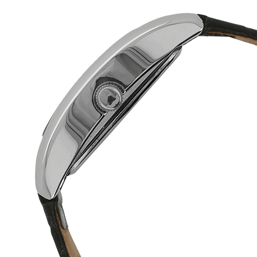 Titan Quartz Analog with Date Black Dial Leather Strap Watch for Men-NE9171SL02E