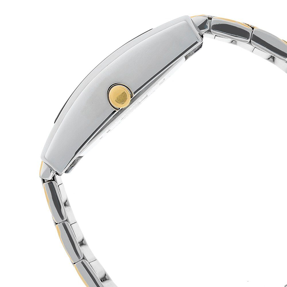 Titan Quartz Analog with Date Silver Dial Stainless Steel Strap Watch for Men-NJ9280BM01