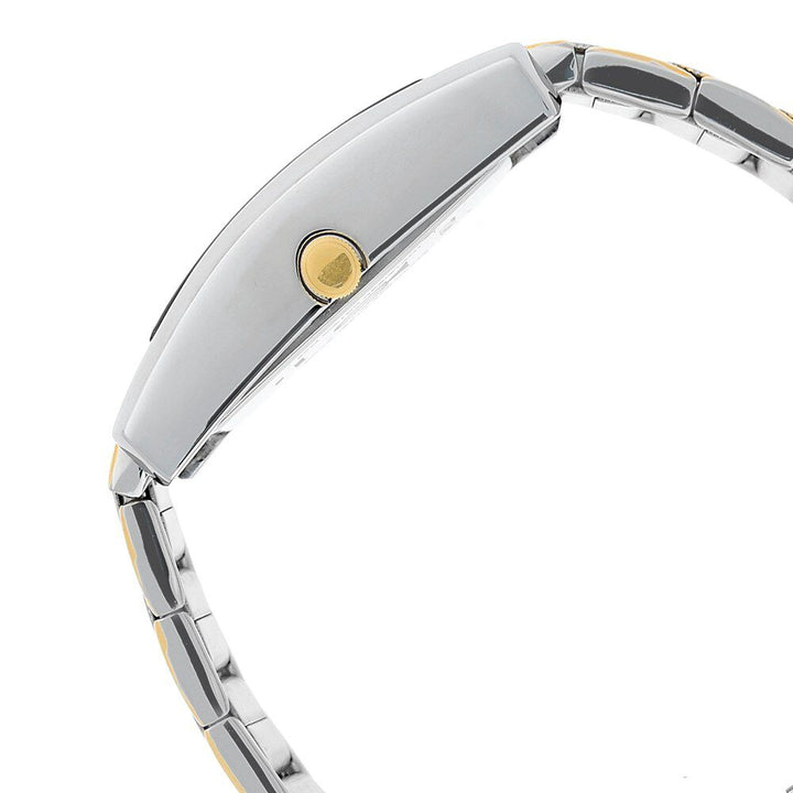 Titan Quartz Analog with Date Silver Dial Stainless Steel Strap Watch for Men-NJ9280BM01