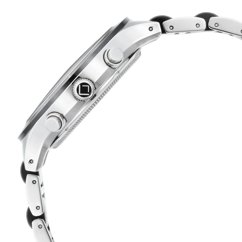 Xylys Swiss Analog Stainless Steel Black Dial Watch for Men NS9295DM04