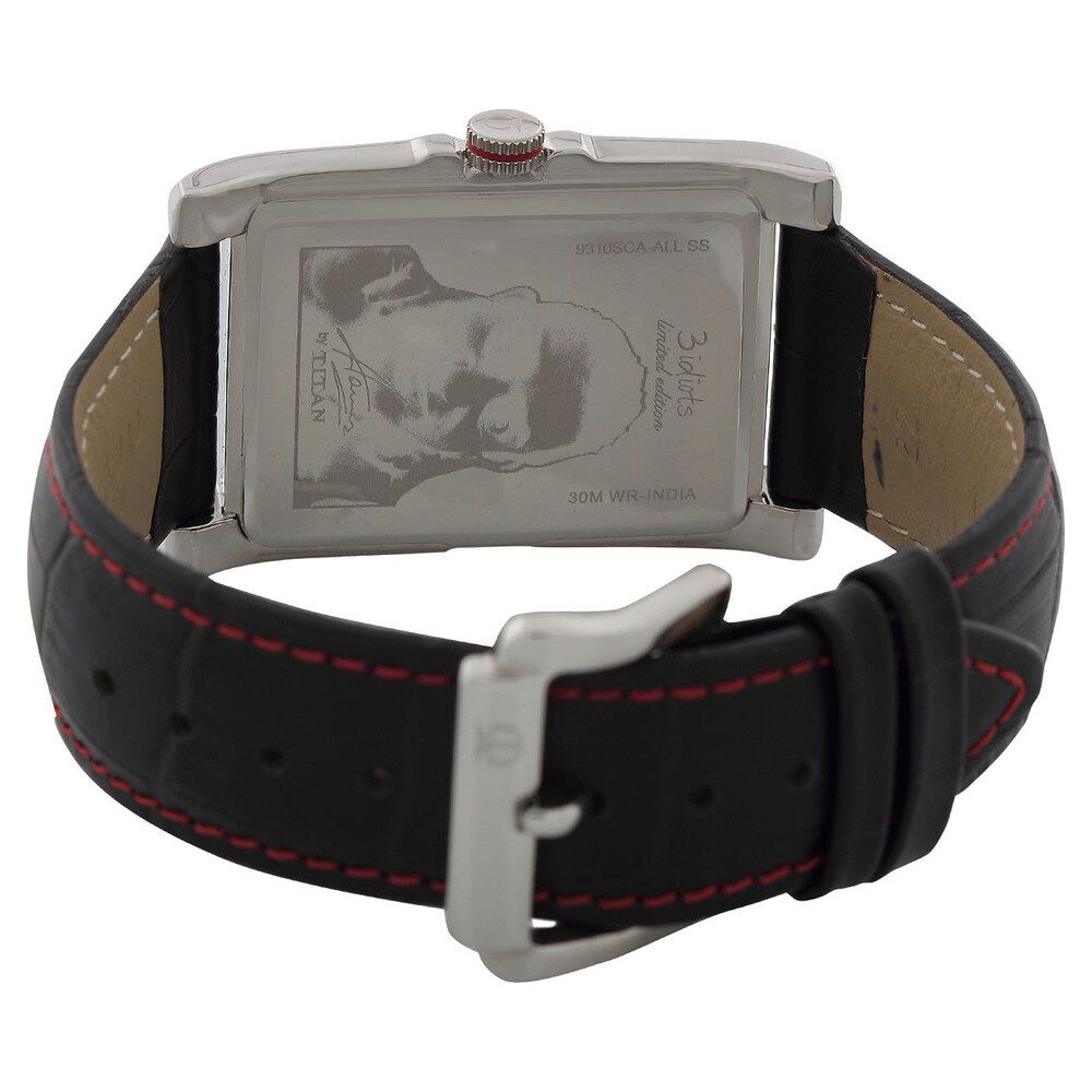 Titan Quartz Analog with Date Black Dial Watch for Men-NC9310SL01