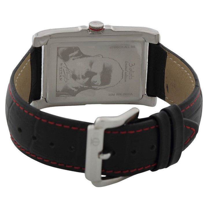 Titan Quartz Analog with Date Black Dial Watch for Men-NC9310SL01