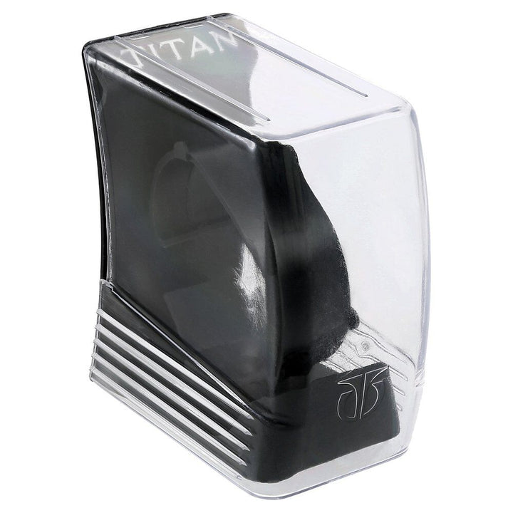 Titan Quartz Analog with Date Black Dial Stainless Steel Strap Watch for Men NS9315BM02