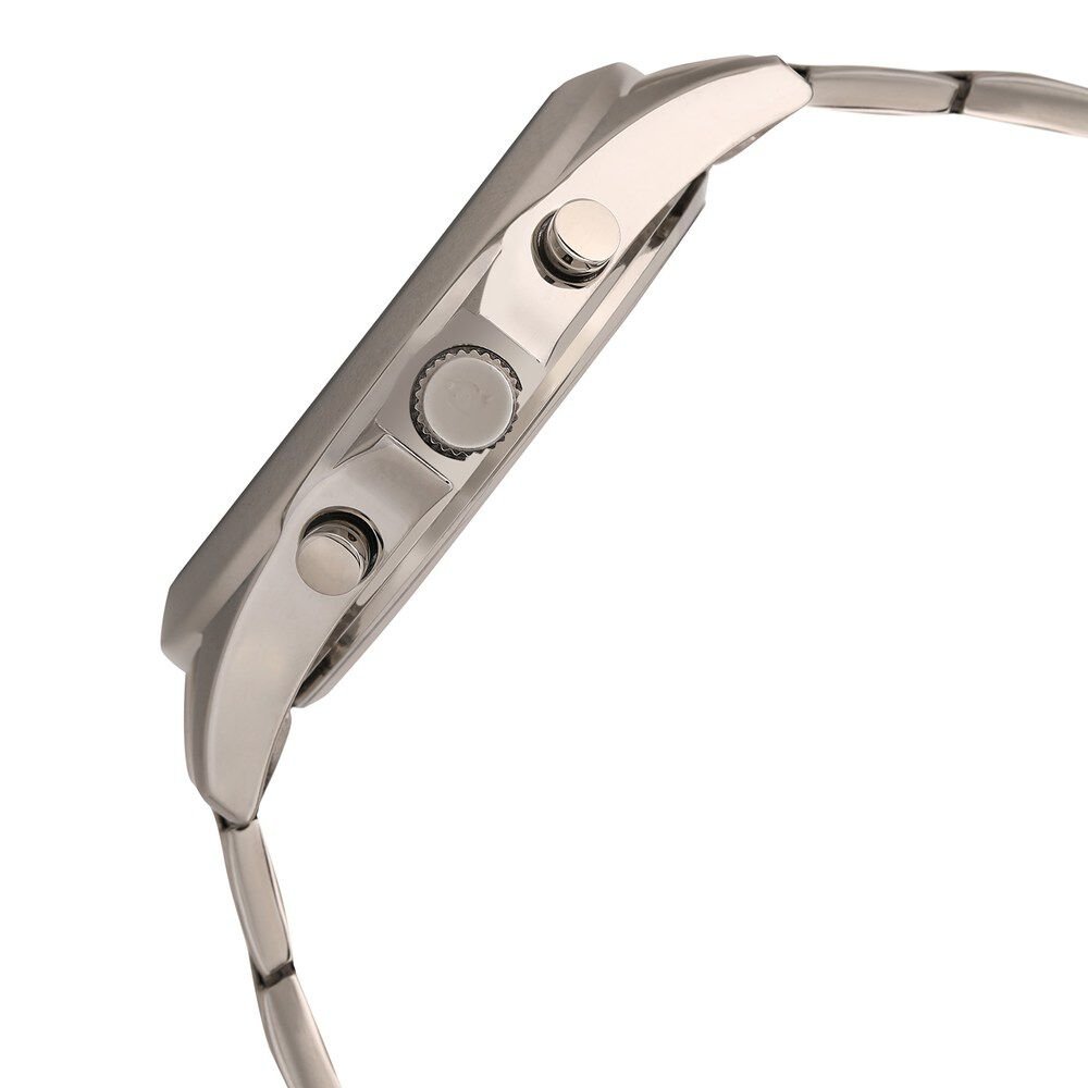 Titan Quartz White Dial Silver Stainless Steel Strap Watch For Men - The Watch Factory ®