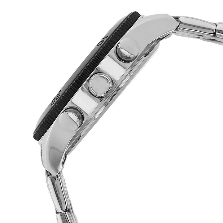 Titan Quartz Multifunction Black Dial Watch for Men-9324KM01