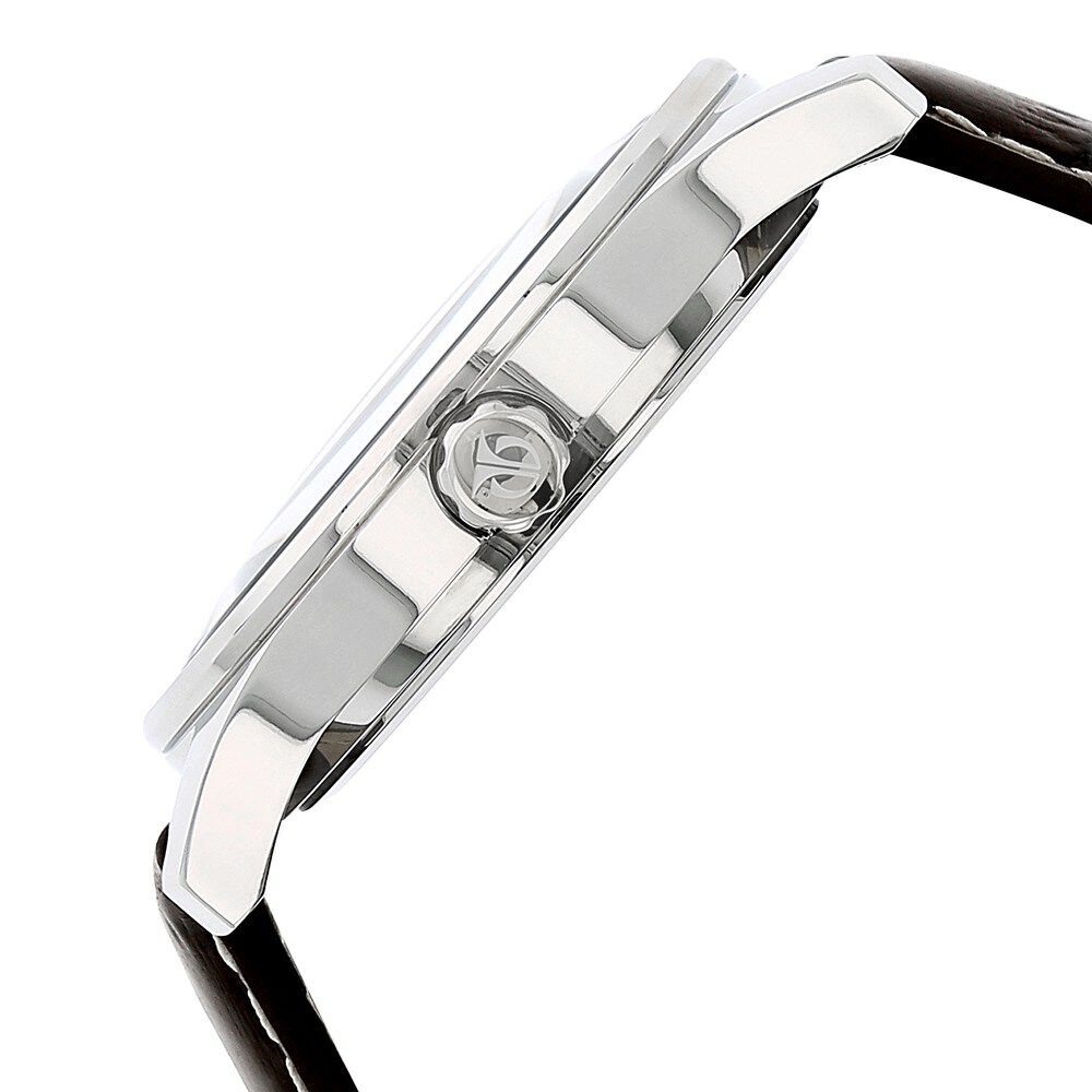 Titan Quartz Analog with Date Brown Dial Leather Strap Watch for Men-NE9386SL03J