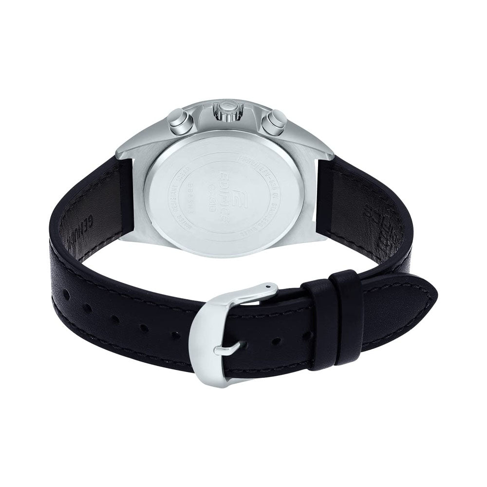 CASIO Edifice Men Round Dial Chronograph Watch - ED542