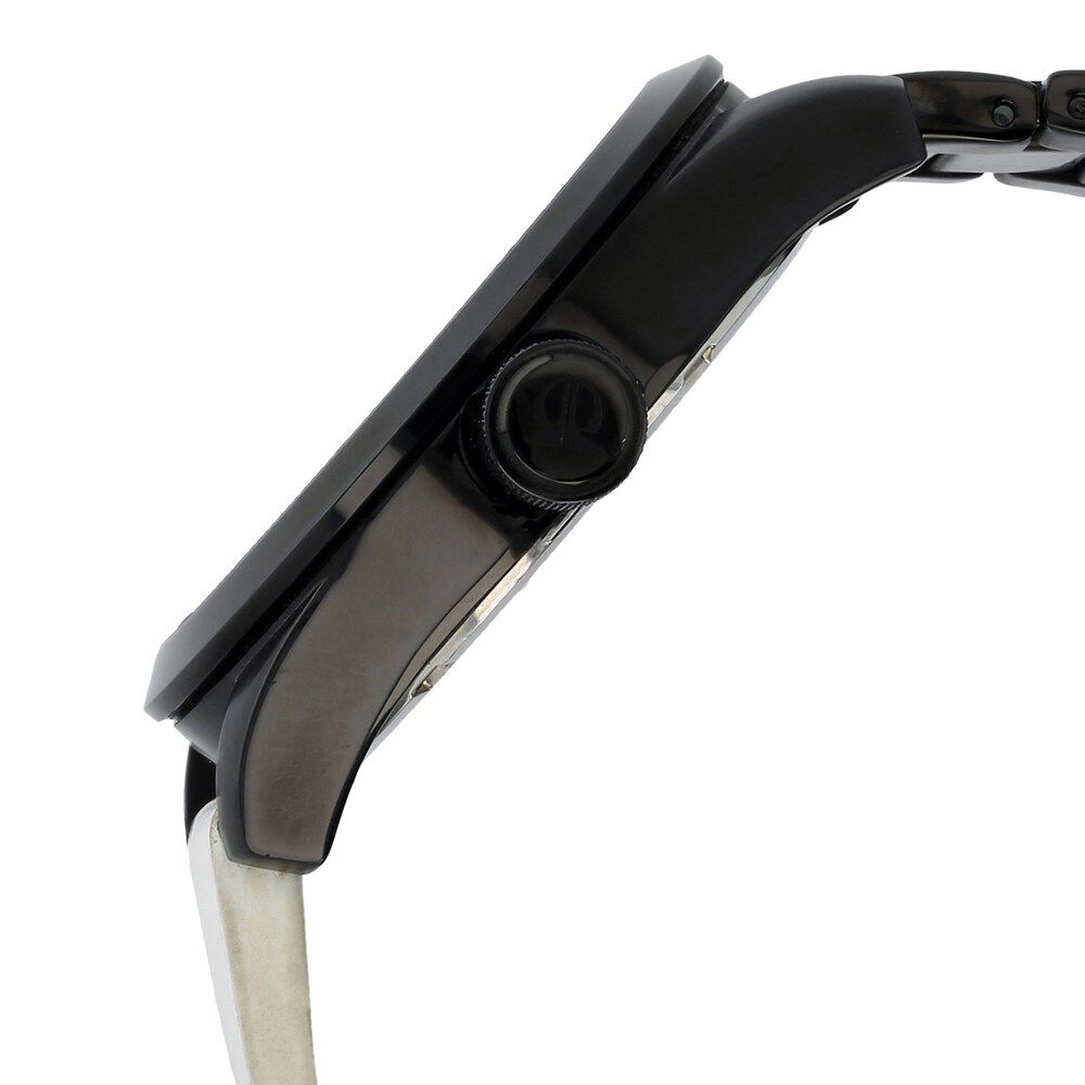 Titan Quartz Analog with Date White Dial Bimetal Strap Watch for Men-NB9412NH01