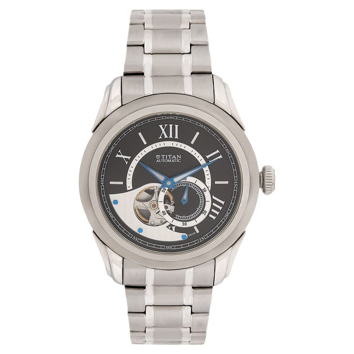 Titan Quartz Analog Black Dial Watch for Men-NC9430SM01J