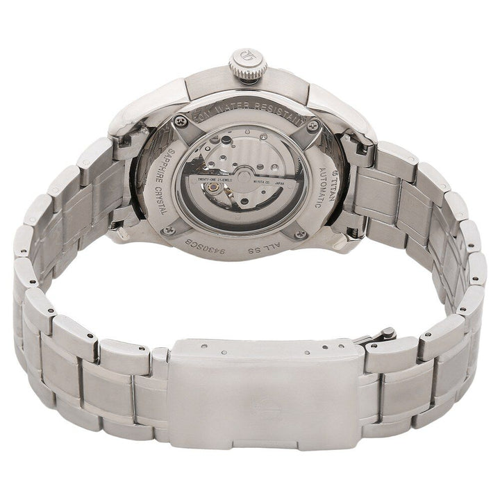 Titan Quartz Analog Black Dial Watch for Men-NC9430SM01J