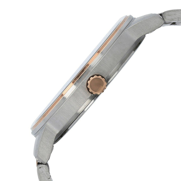 Titan Quartz Analog with Date Black Dial Metal Strap Watch for Men-NJ9440KM01A