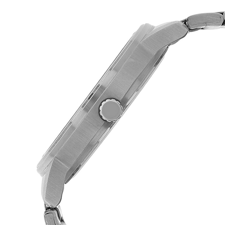 Titan Quartz Analog with Date Black Dial Metal Strap Watch for Men-NK9440SM01