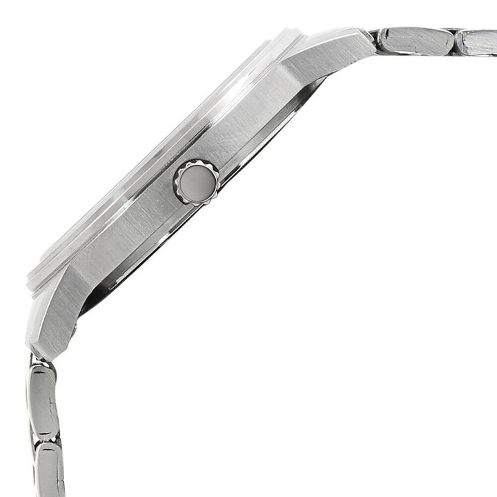 Titan Quartz Analog with Date White Dial Metal Strap Watch for Men-NK9440SM02