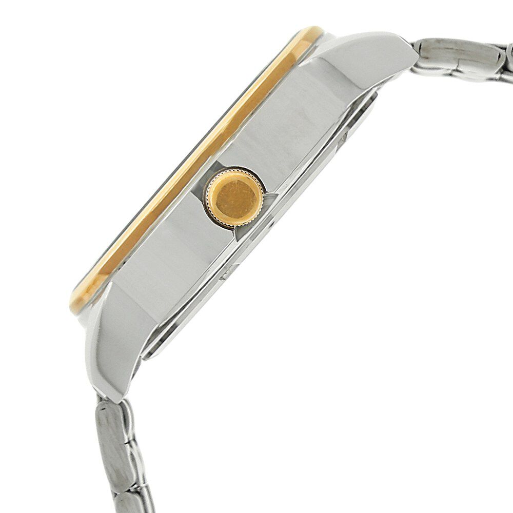 Titan Quartz Analog with Date Black Dial Stainless Steel Strap Watch for Men-NK9441KM01