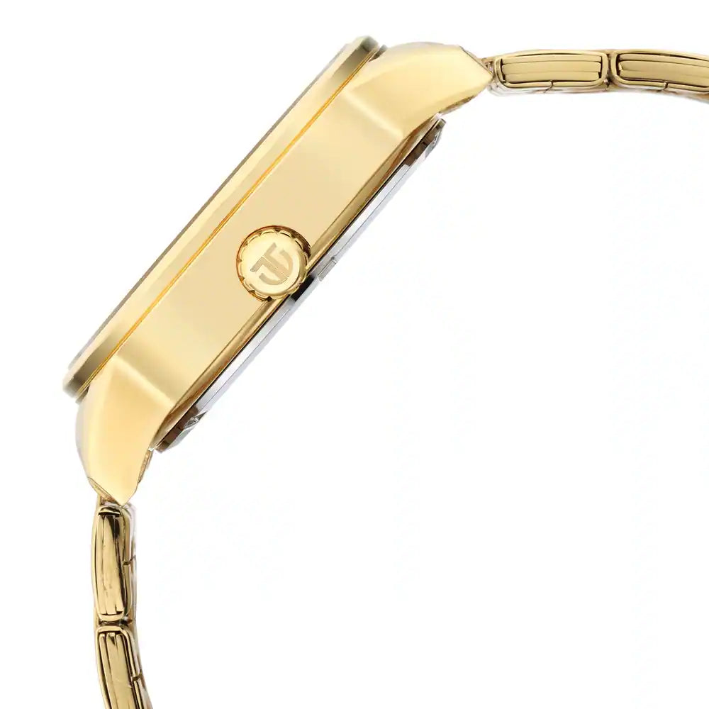 Titan Regalia Opulent White Dial Two Toned Stainless Steel Strap Watch NP9441YM02