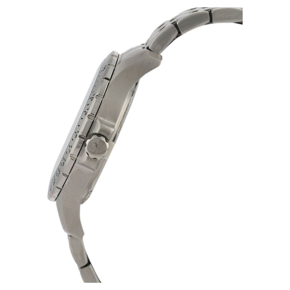 Titan Quartz Analog Black Dial Stainless Steel Strap Watch for Men-9446SM04J