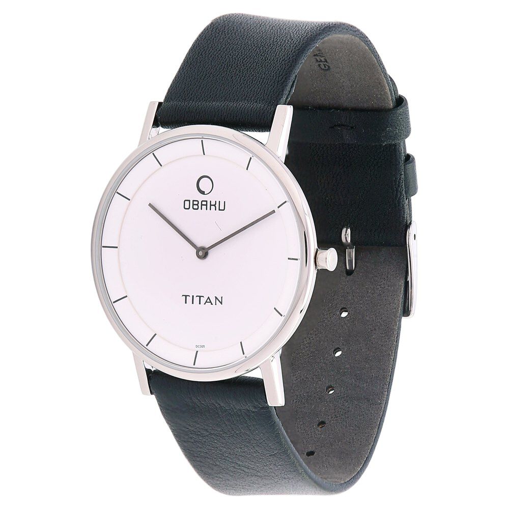 Titan Quartz Analog White Dial Watch for Men-9451SL01