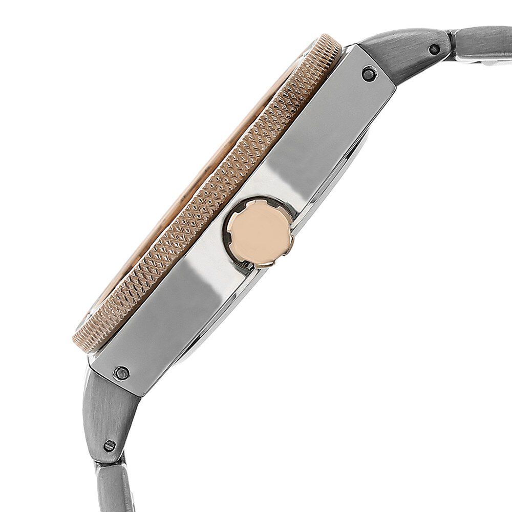 Titan Quartz Multifunction White Dial Stainless Steel Strap Watch for Men-NH9453KM01E