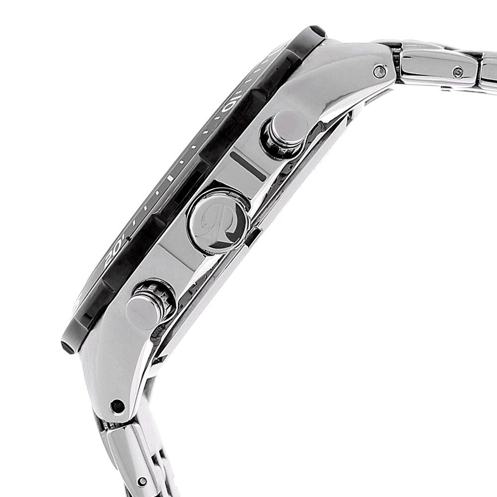 Titan Chrono Silver Chrono Stainless Steel Strap watch for Men-9466KM10