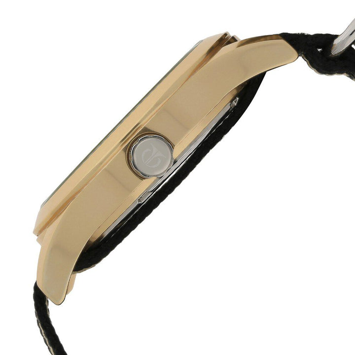 Titan Quartz Multifunction Black Dial Nylon Strap Watch for Men-9473AP01J