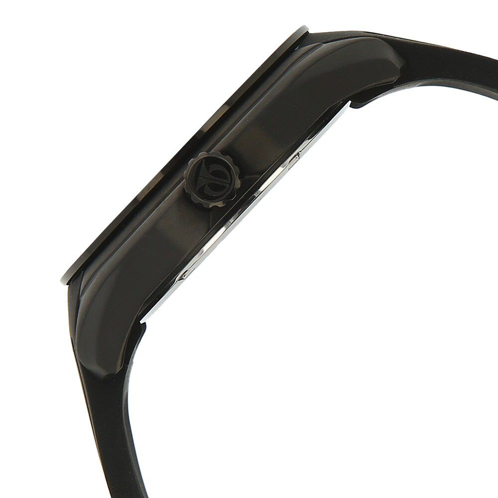 Titan Quartz Analog Black Dial Plastic Strap Watch for Men-9475NP05J