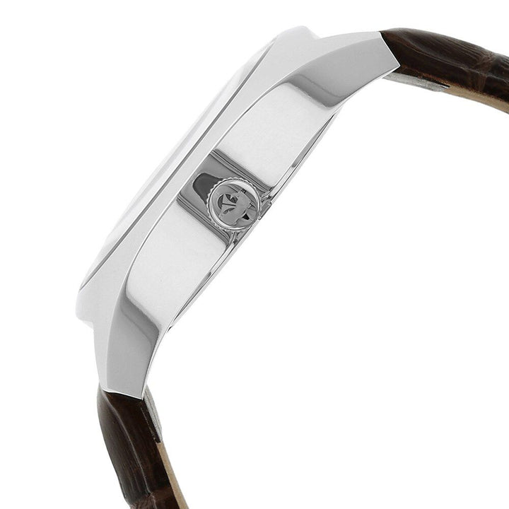 Titan Quartz Analog Brown Dial Leather Strap Watch for Men-NJ9476SL03