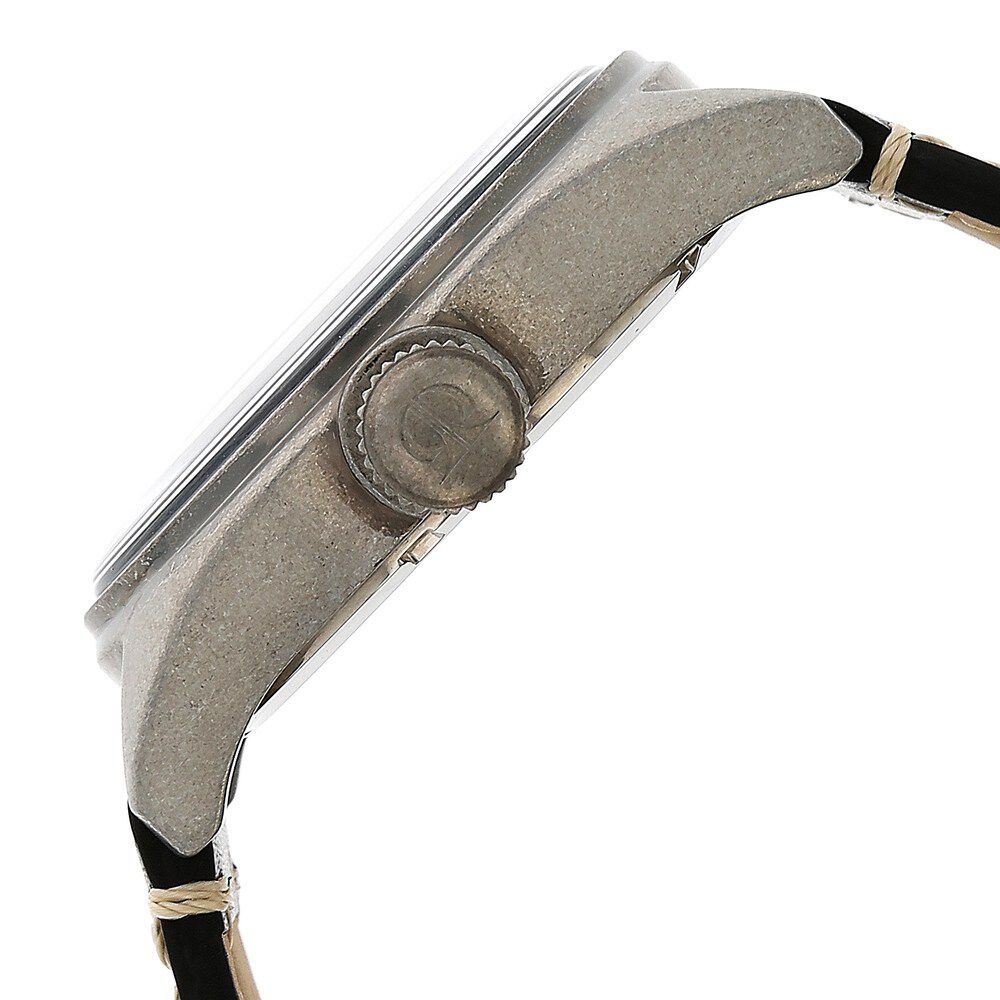 Titan Analog Black Dial with Date Leather Strap Watch for Men-9478QL01J