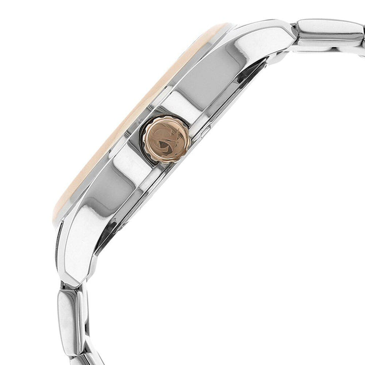 Titan Quartz Analog Brown Dial Metal Strap Watch for Men-NS9493KM01