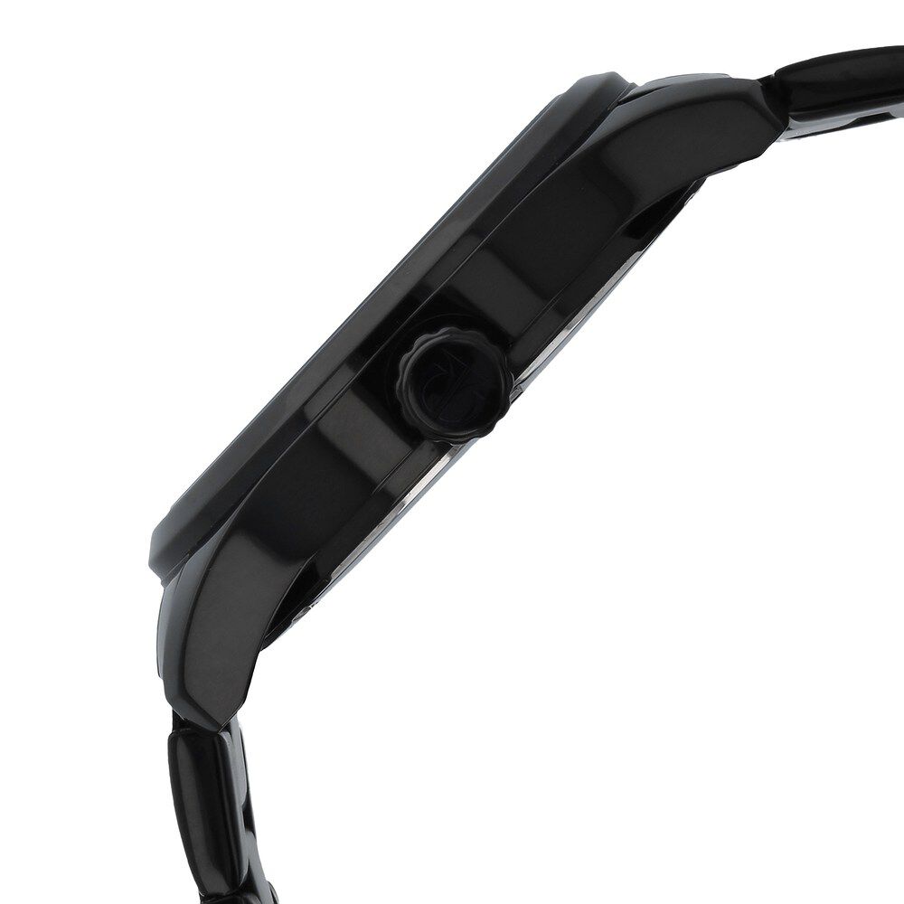 Titan Quartz Analog Black Dial Metal Strap Watch for Men-NS9493NM01