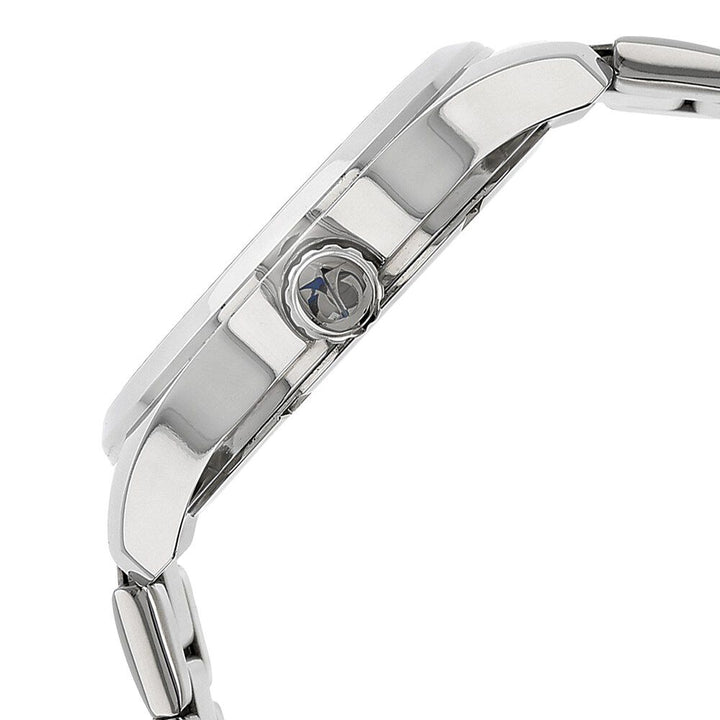 Titan Quartz Analog Black Dial Stainless Steel Strap Watch for Men-NK9493SM02