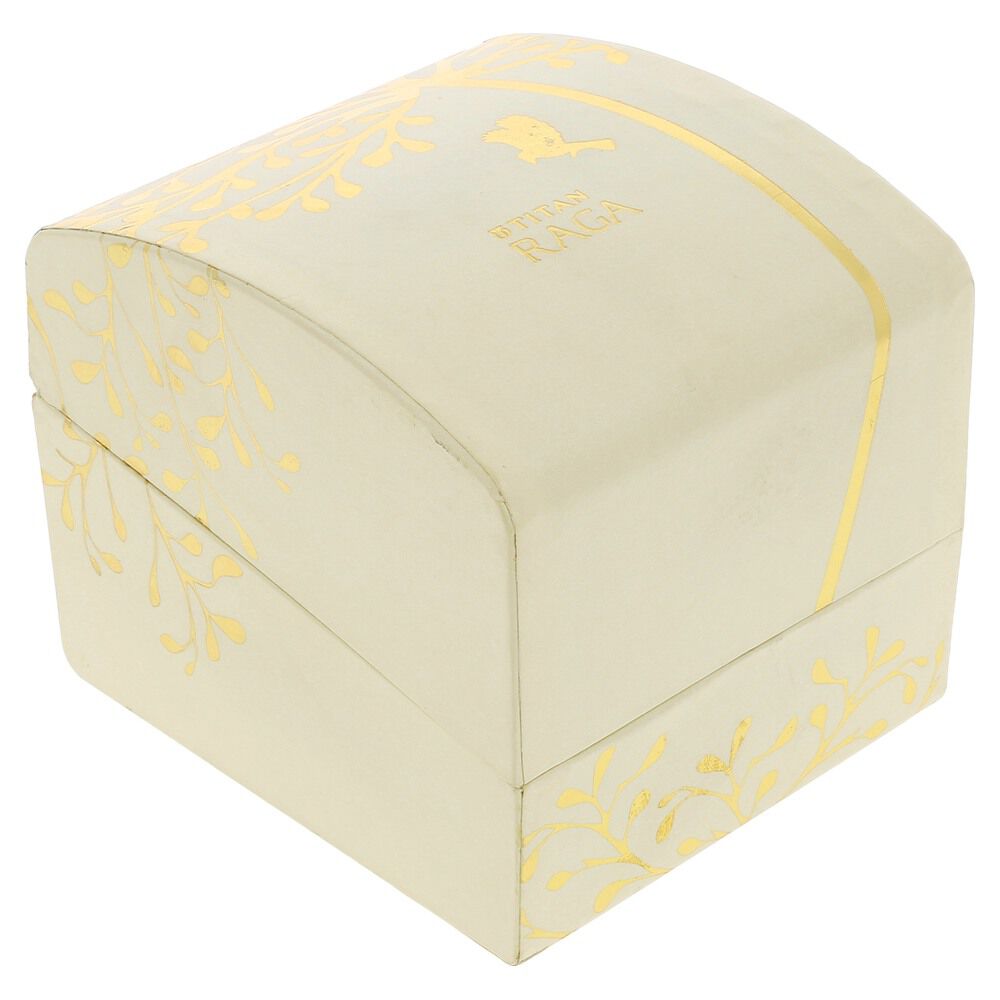 Titan Raga Mother of Pearl Dial Women Watch With Metal Strap NQ95003YM01