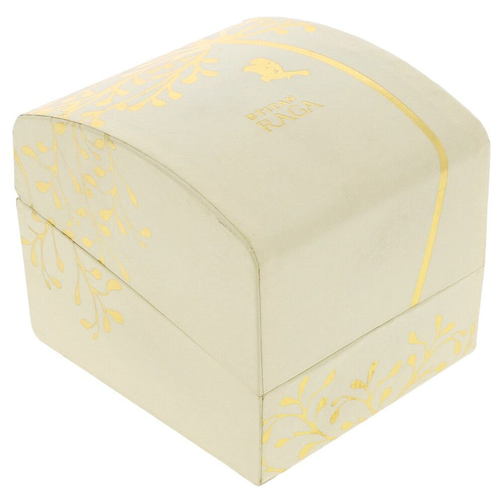 Titan Raga Mother of Pearl Dial Women Watch With Metal Strap NQ95003YM01