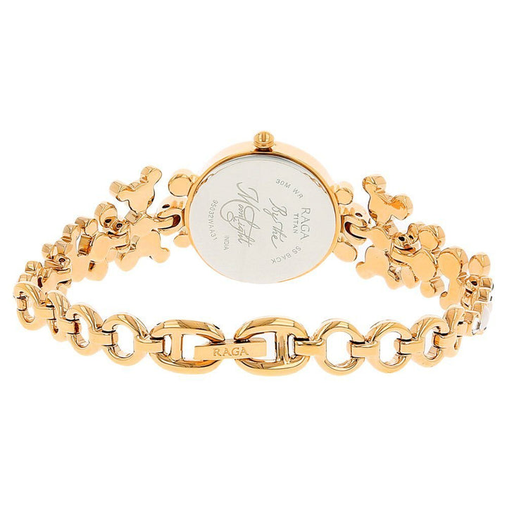 Titan Raga Moonlight Mother of Pearl Dial Women Watch With Metal Strap - The Watch Factory ®