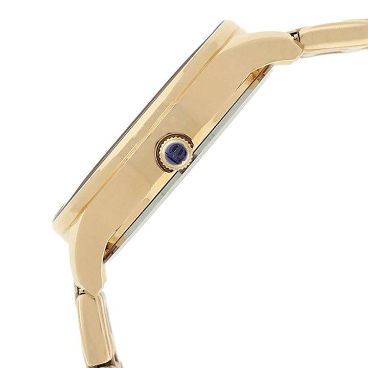 Titan Purple Rose Gold Dial Quartz Multifunction Stainless Steel Strap Watch for Women NS95040WM01