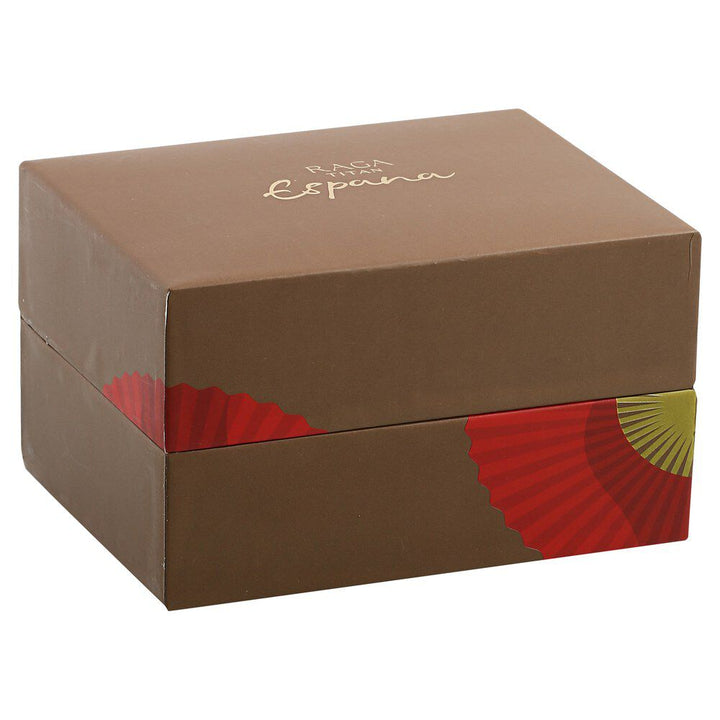 Titan Raga Espana Brown Dial Analog Metal Strap watch for Women NQ95051KM01