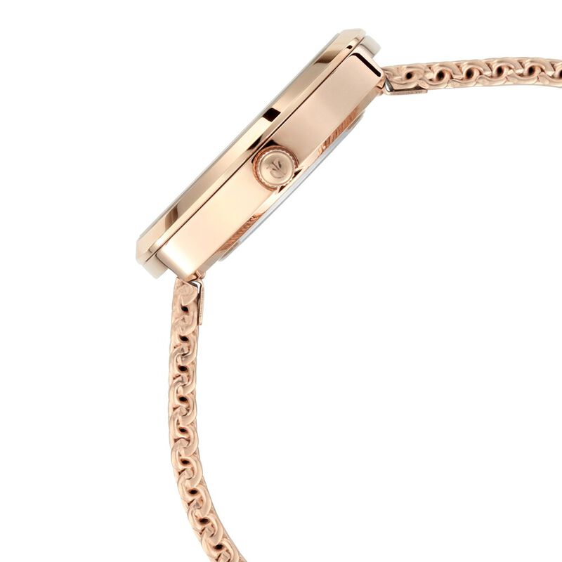 Titan Stellar Black Dial Analog Stainless Steel Strap watch for Women NR95083WM02