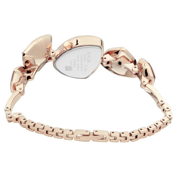 Titan Raga I Am Pink Dial Women Watch With Metal Strap - The Watch Factory ®