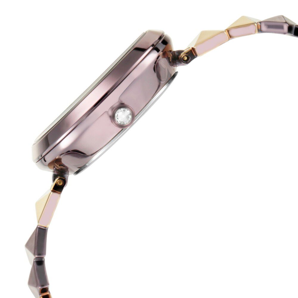 Titan Raga Facets Brown Dial Analog Stainless Steel Strap watch for Women NS95121KM01