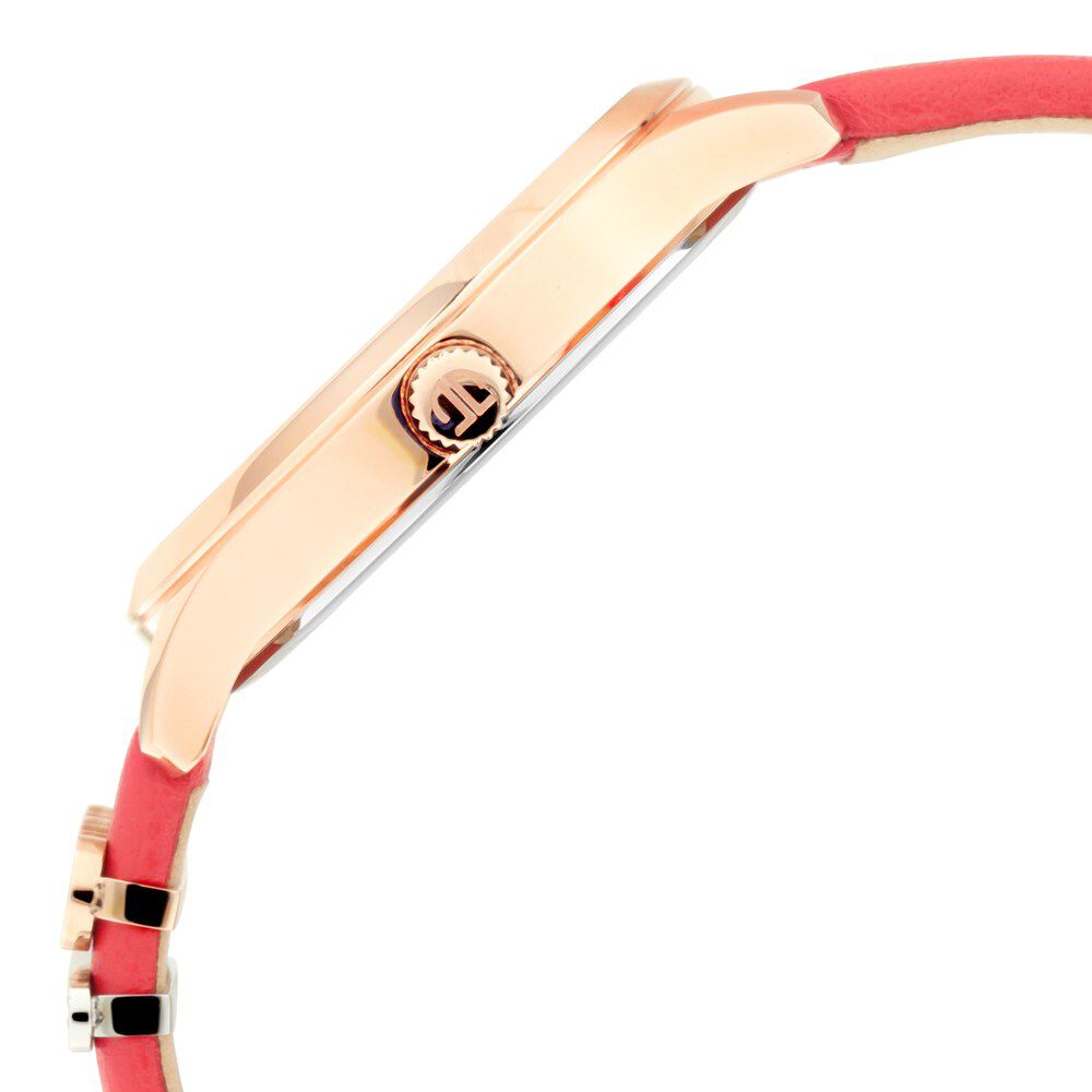 Titan Charming LoveWhite Dial Analog Leather Strap watch for Women NR95124WL01F