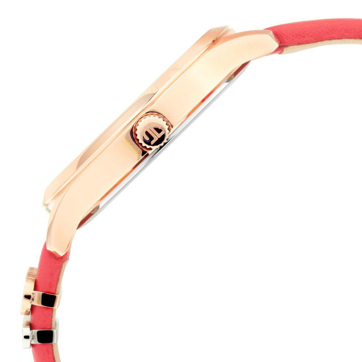 Titan Charming LoveWhite Dial Analog Leather Strap watch for Women NR95124WL01F