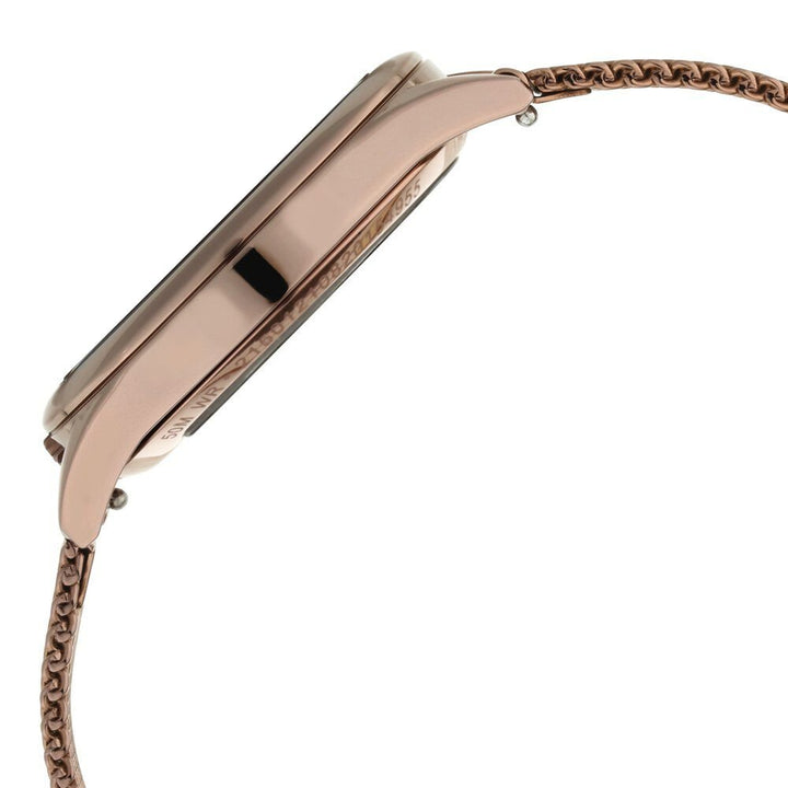 Titan Animalia Quartz Analog Dial Brown Stainless Steel Strap Watch For Women - The Watch Factory ®